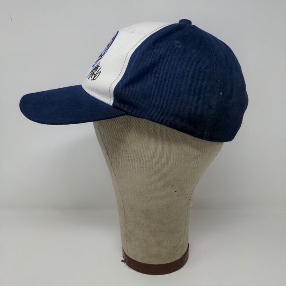 Detroit Pistons Men's NBA Ben Wallace Strapback Hat Blue White Embroidered #36 - Picture 5 of 12